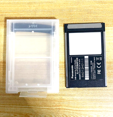 Panasonic F Series 64GB P2 Memory Card 64G P2 Card AJ-P2E064FGN VGN2B58 Tested - Picture 2 of 3