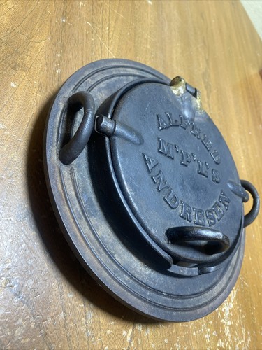 Antique Krumkake Iron Maker 1893 Alfred Andersen Minneapolis MN - Picture 8 of 14