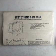 Quilt Storage Rack Plan Woodworking