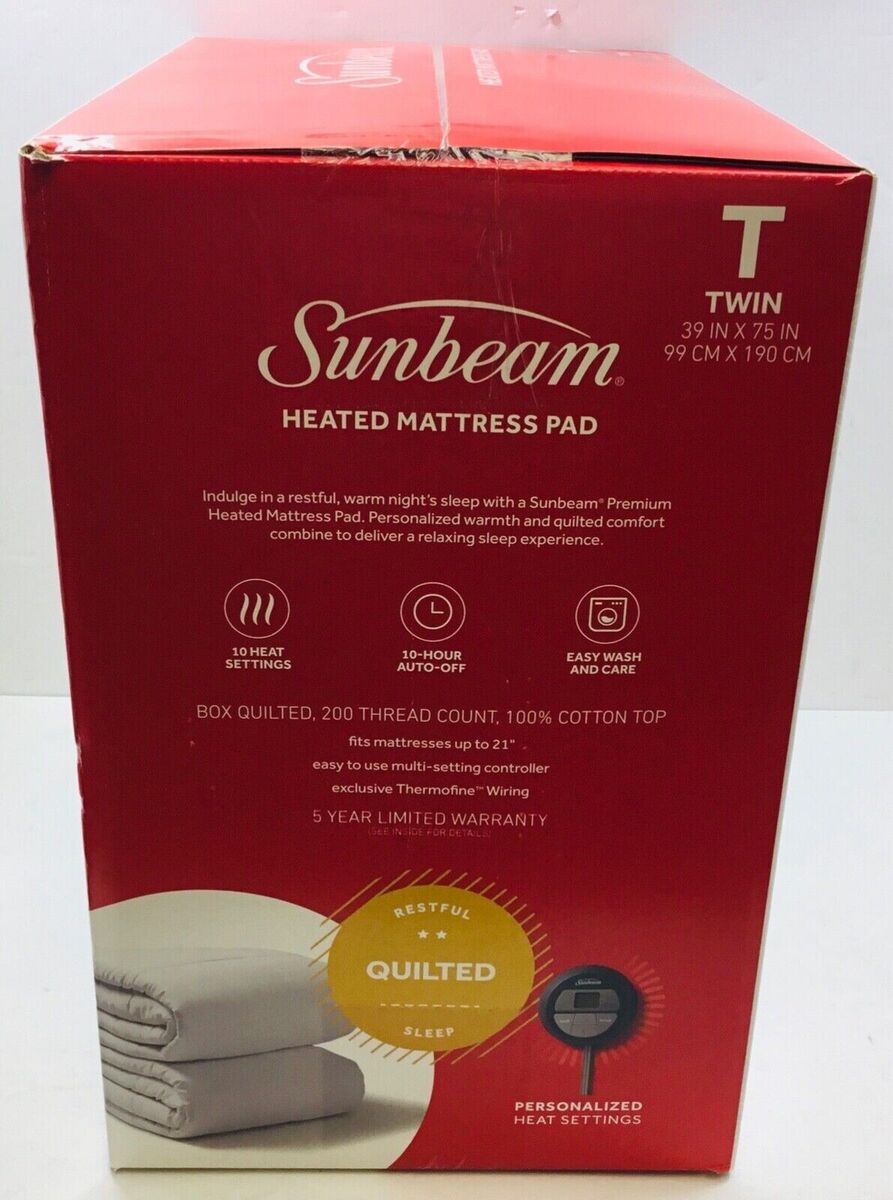 Sunbeam slumber heating pad new arrivals