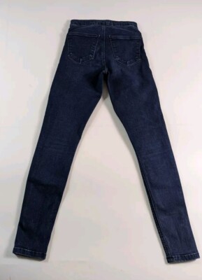 Topshop Holding Power Stretch Skinny Jeans Waist 26in To Fit L32 UK