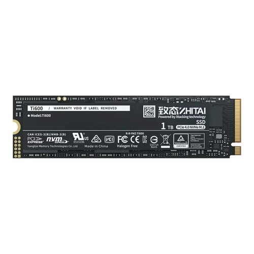ZHITAI Ti600 1TB M.2 2280 SSD PCle Gen4.0 x4 Solid State Drive