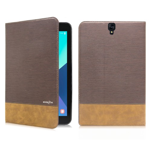 Slim Stand Leather Folding Folio Case For Samsung Galaxy Tab S3 T820 T825 9.7 in - Picture 11 of 17