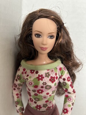 ヴィンテージBarbie Vintage Barbie Doll Blonde Blinking Eye Stamped Mattel 1966