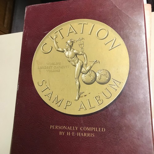 CITATION Large Stamp Book N-S Worldwide Lots Of Stamps 1860s-1979 w VIDEO - Picture 2 of 23