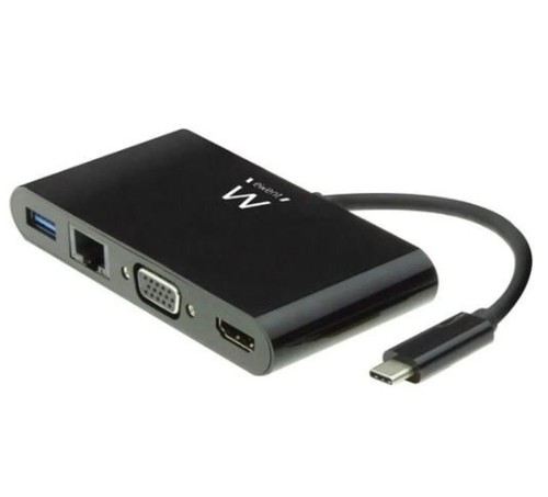 EWENT USB-C AUF HDMI ODER VGA 4K DOCKINGSTATION (A/N EW9827) NEU - Bild 1 von 3