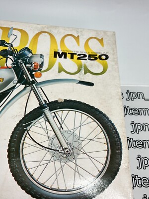 ホンダHONDA MT250 モトクロス スケールモデルキット Nagano 1/8