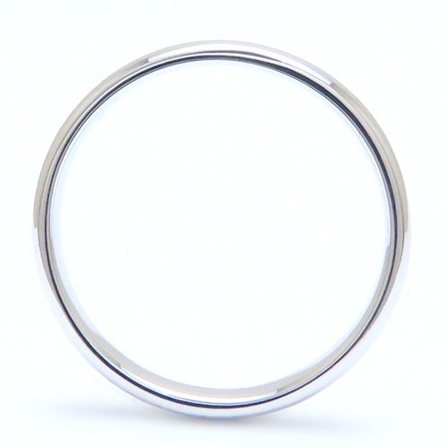 TIFFANY&Co. Stacking band Platinum950 ring Size 8.5 Elsa Peretti /293701 - Picture 4 of 6