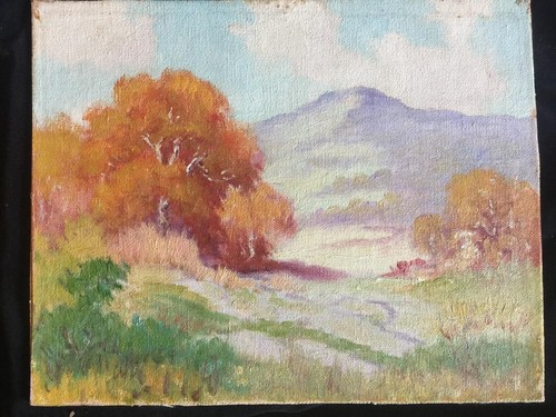 CALIFORNIA Plein Air Oil Painting Circa 1900 to 1930 - Picture 3 of 8