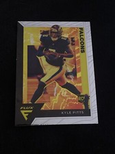 2021 Panini NFL Chronicles Flux Football Kyle Pitts RC #FX-10 Falcons Rookie
