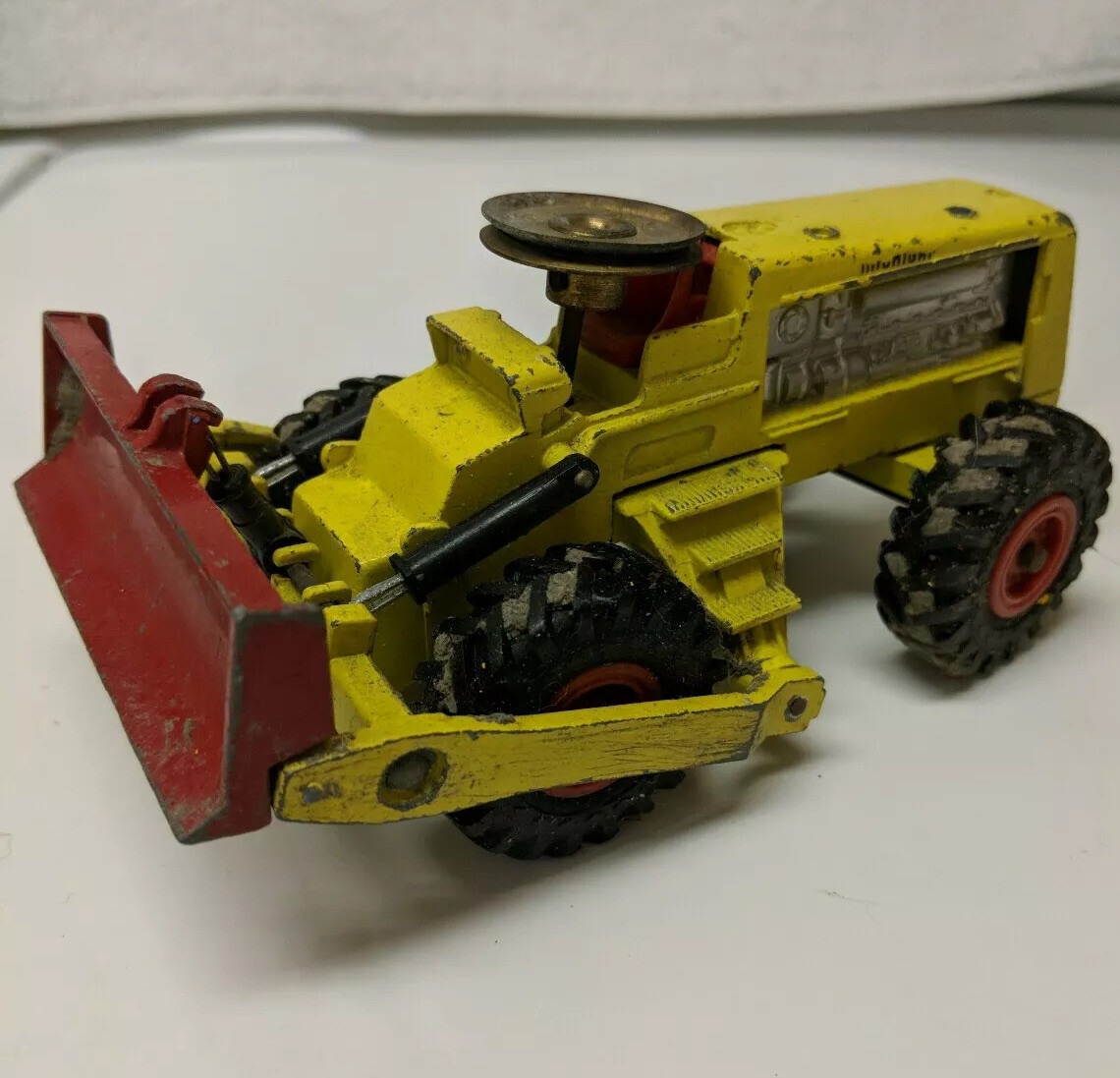 Dinky Toys 976 Michigan Tractor Dozer 180-111 Yellow Made in