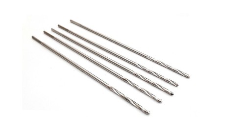 Broca ortopédica 2,7 mm de longitud 250 mm lote de 5 piezas quirúrgica veterinaria - Imagen 2 de 4