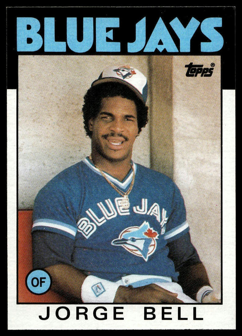 1986 Topps #338 Jorge Bell