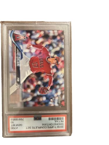 2018 #700 Shohei Ohtani (RC) PSA 10