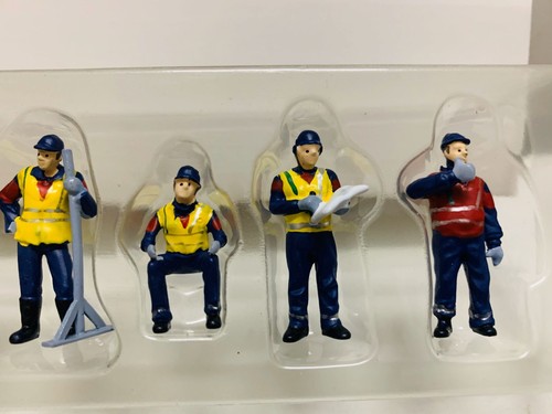 1:50 Scale Plastic Model Figure Engineering Worker 3.9CM (1.5 inch) 6 Pcs !!! - Picture 3 of 4