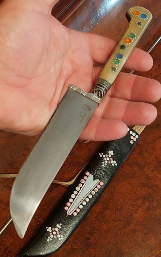 UZBEK NATIONAL KNIFE PCHAK PICHOK CHUST SOVIET UNION PERIOD 1980's UZBEKISTAN - Picture 6 of 12