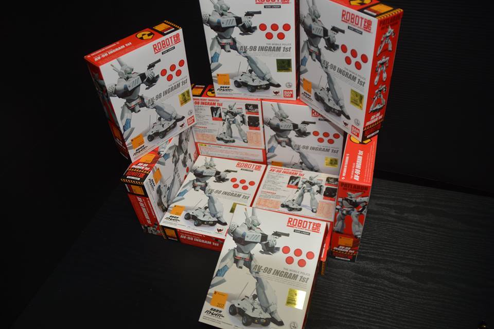 Bandai Hobby Robot Spirits AV-98 Ingram 1 Mobile Police PATLABOR Figura LIMITED Bandai Hobby Robot Spirits AV-98 Ingram 1 Mobile Police PATLABOR Figura LIMITED