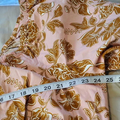 Lane Bryant 2 Piece Outfit Sz 22/24 Pink Crop Top High Waisted Skirt Midi NEW - Picture 9 of 13