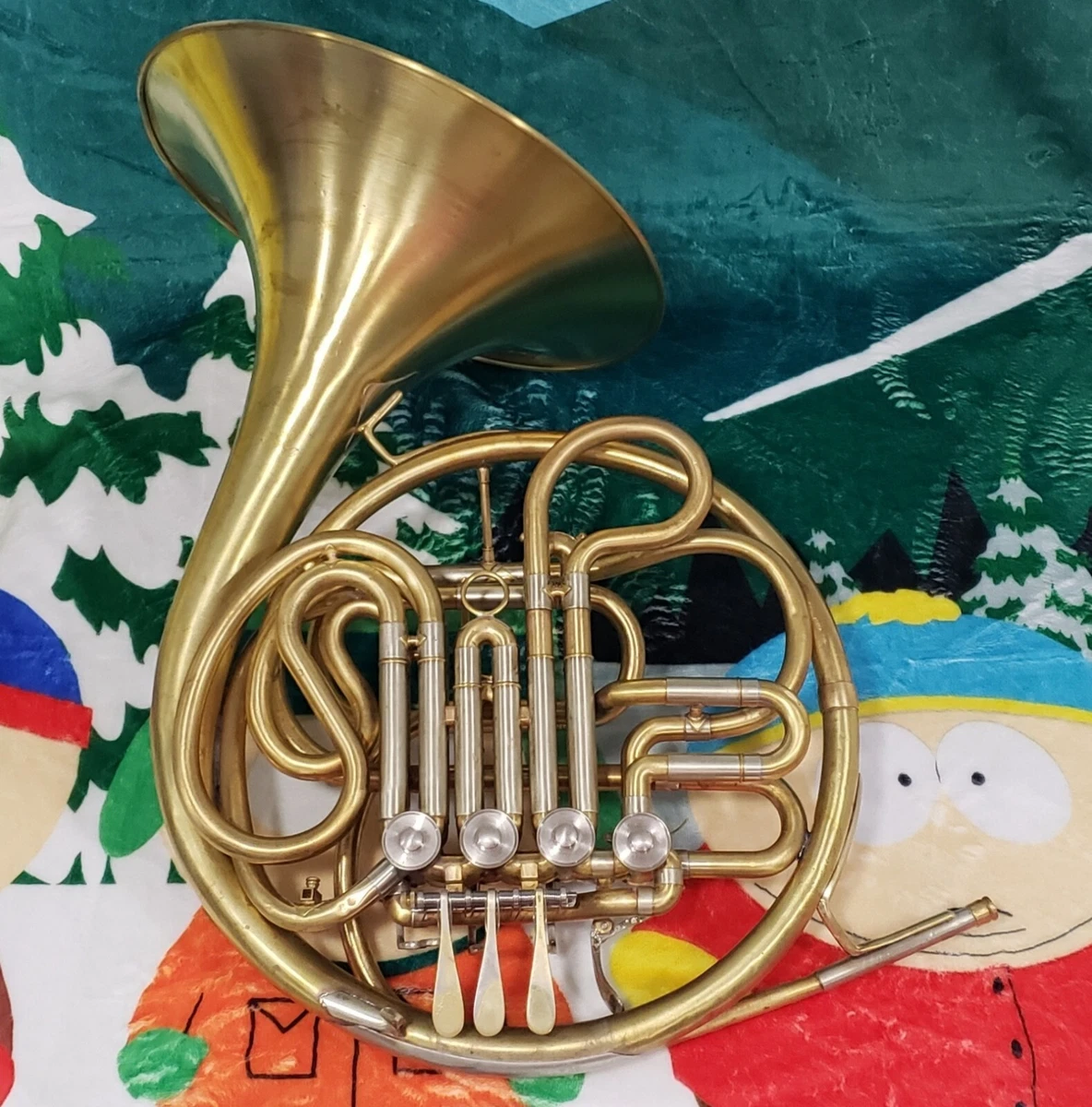 GETZEN SIGNATURE DOUBLE FRENCH HORN W CASE WOW GREAT HORN FOR BEGINNER