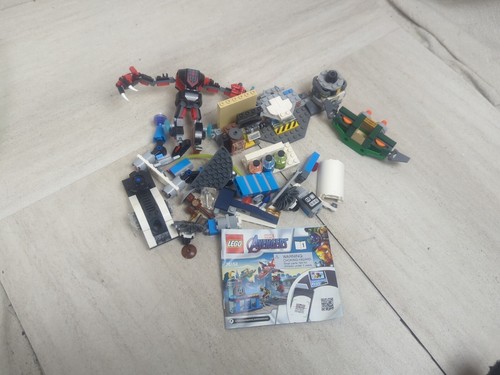 Lego Marvel/Labor Steine Konvolut und Anleitung ungezählt