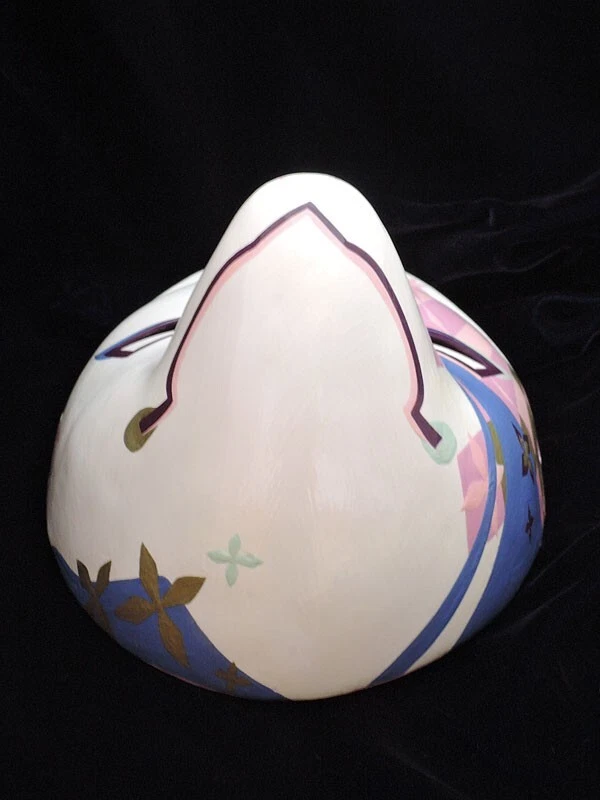 Komendo Full Face Fox Kitsune Mask SENRYUMON-SENKA Hand Made Painted Japan Party - Image 4 of 4