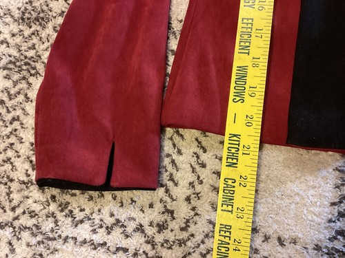 Jessica Howard Damen 3-teiliges weinrot & schwarz Jacke/Weste/Hose Outfit Größe 10 - Bild 10 von 24