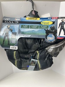 Disguise Halo Spartan Emile Boys' Small (4-6) Deluxe Light Up Muscle Costume
