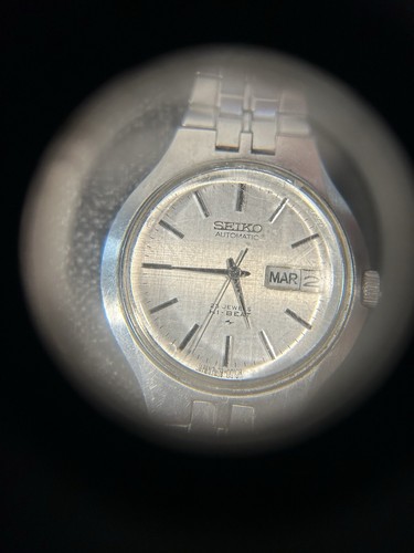 Orologio Seiko 2409-0019R Vntg Hi-Beat Data Giorno Automatico Resistente all'acqua - Foto 10 di 20