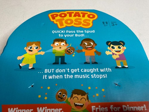 Chuckle Roar Musical Potato Toss The Spud Game Plush Toy Hot Buffalo Games NEW - Picture 9 of 13