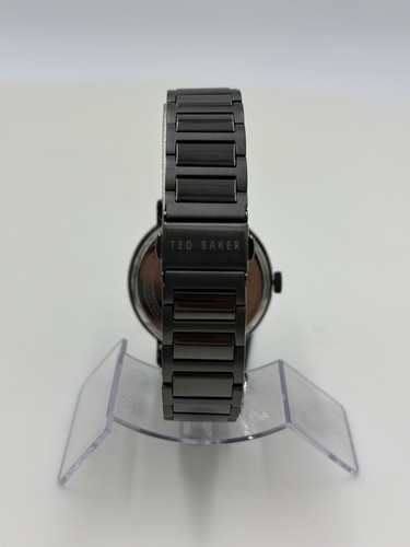 Ted Baker London Men's Stainless Steel Band Gunmetal Wristwatch - Picture 6 of 6