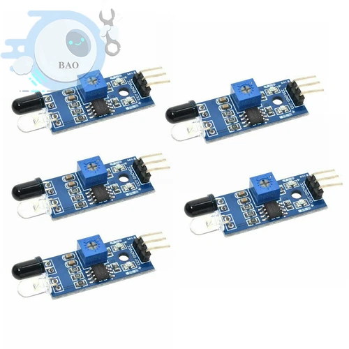 5PCS IR Infrared Obstacle Avoidance Sensor Module for Arduino Smart Car Robot