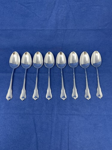 WALLACE STERLING GRAND COLONIAL LARGE TEASPOON NO MONOS - Picture 7 of 8
