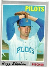 1970 Topps #533 Buzz Stephen Seattle Pilots