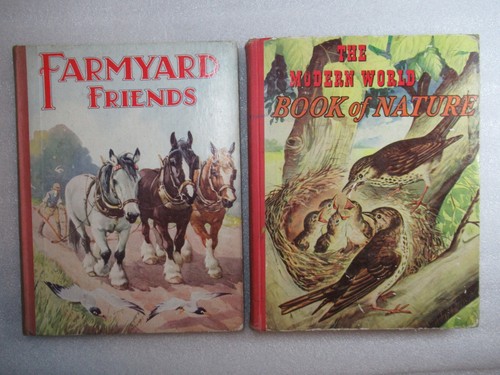 16 Antique Children's Books First Readers Story Annuals Travel Motor Car Planes - Imagen 11 de 19