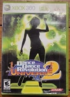 Dance Dance Revolution: Universe 2 (Microsoft Xbox 360, 2007) Complete w/ Manual