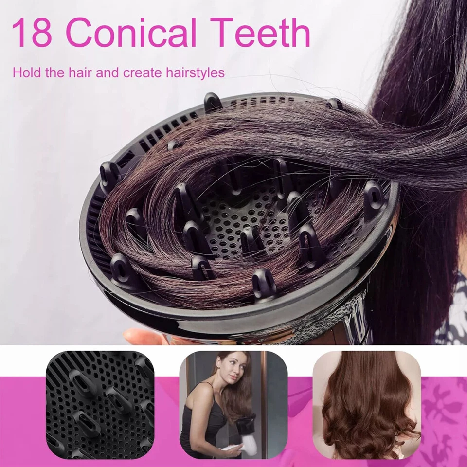 Universal Diffusor Aufsatz Diffuser Haare Diffusor Föhn Aufsatz für Haartrockner - Bild 3 von 4