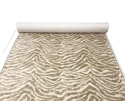 P KAUFMANN BANJAR CASHEW BEIGE GIRAFFE SKIN CHENILLE SOFT FABRIC BY YARD 54"W - Picture 2 of 6