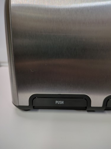 Toastmaster Stainless 4 Slice Toaster TM 43TS Retro Tested Works Used Great Con - Picture 11 of 15