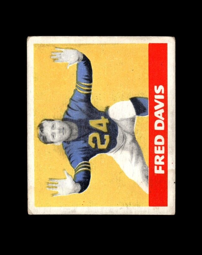1948 Leaf Set-Break # 27 Fred Davis VG-VGEX *GMCARDS*