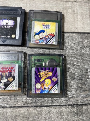Game Boy Spiele Konvolut X6 ungetestet Crazy Castle - Rugrats - MIB & mehr - Bild 4 von 8