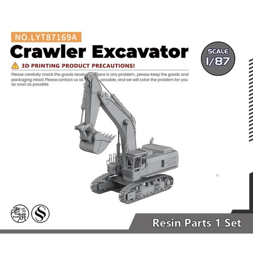 Yao's Studio LYT87169A 1/87 Crawler Excavator - Picture 1 of 3