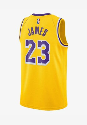 バスケットボール NIKE - Nike NBA Lakers LeBron James Swingman Nike NBA Los Angeles Lakers Lebron James #6 Swingman Jersey