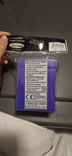 Ultra Pro 80 Card Deck Box - Purple - Picture 2 of 2