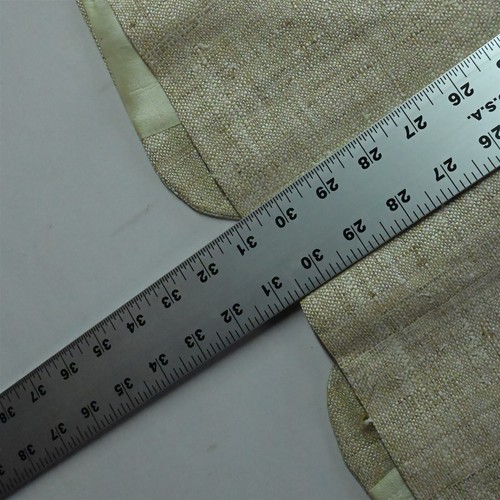 Vtg Preferred Stock 38R Beige Silk Men Blazer Suit Jacket Sport Coat - Picture 11 of 12