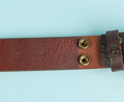 J.Crew Crewcuts Boys Leather Belt Brown Size Small 29" Long USA - Picture 6 of 8