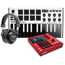 Akai Professional Mpc One Standalone Production Center-mpk Mini Mk3 Headphone Wt