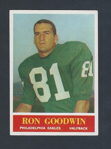 1964 Philadelphia Football - SET BREAK HIGH GRADE SINGLES EX+++  Pick From List - Picture 218 of 343