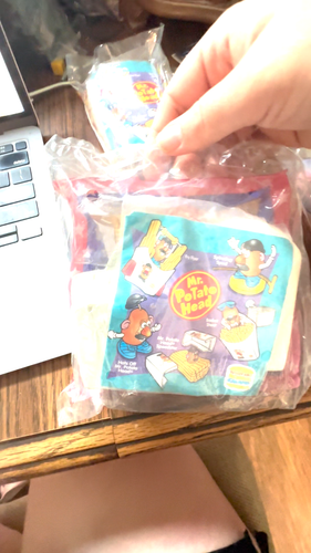Mr Potato Head Burger King Kids Club Toys, Complete Set, Lot Of 5 - Video 1 of 1