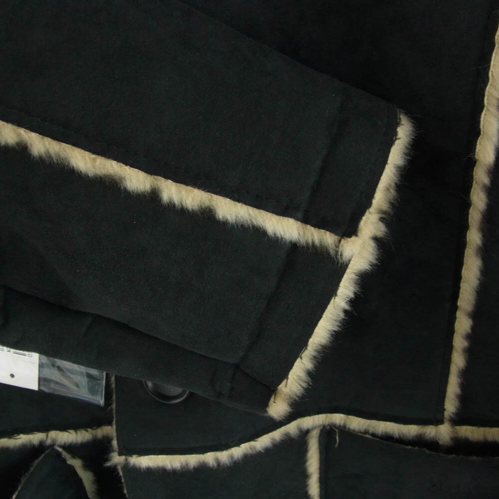 Supreme 19SS Reversible Faux Suede Leopard Coat Black Size Supreme 19SS Reversible Faux Suede Leopard Coat Black Size