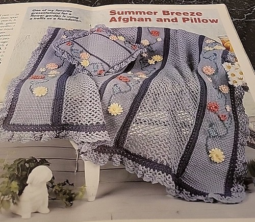 LB2 CROCHET HOME & FAMILY MAGAZINE, JULY 2001 #83 - Picture 7 of 11